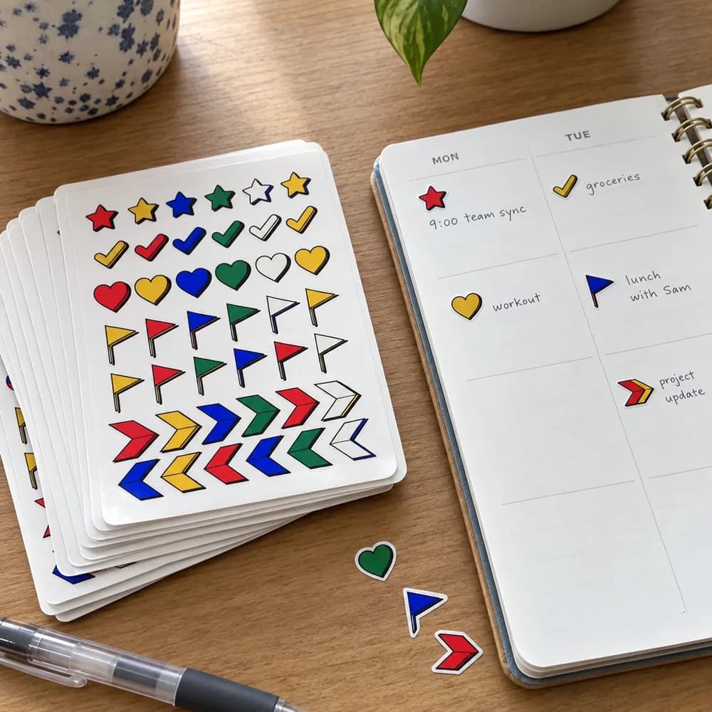 Planner sheets